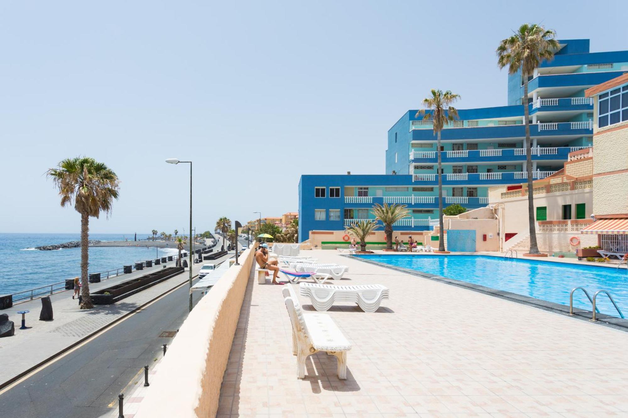 Frontline Duplex Las Arenitas With Pool Candelaria Exteriör bild