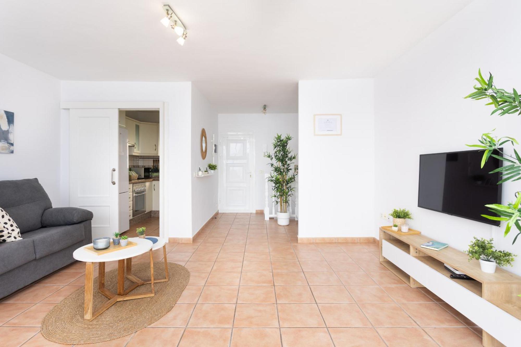 Frontline Duplex Las Arenitas With Pool Candelaria Exteriör bild